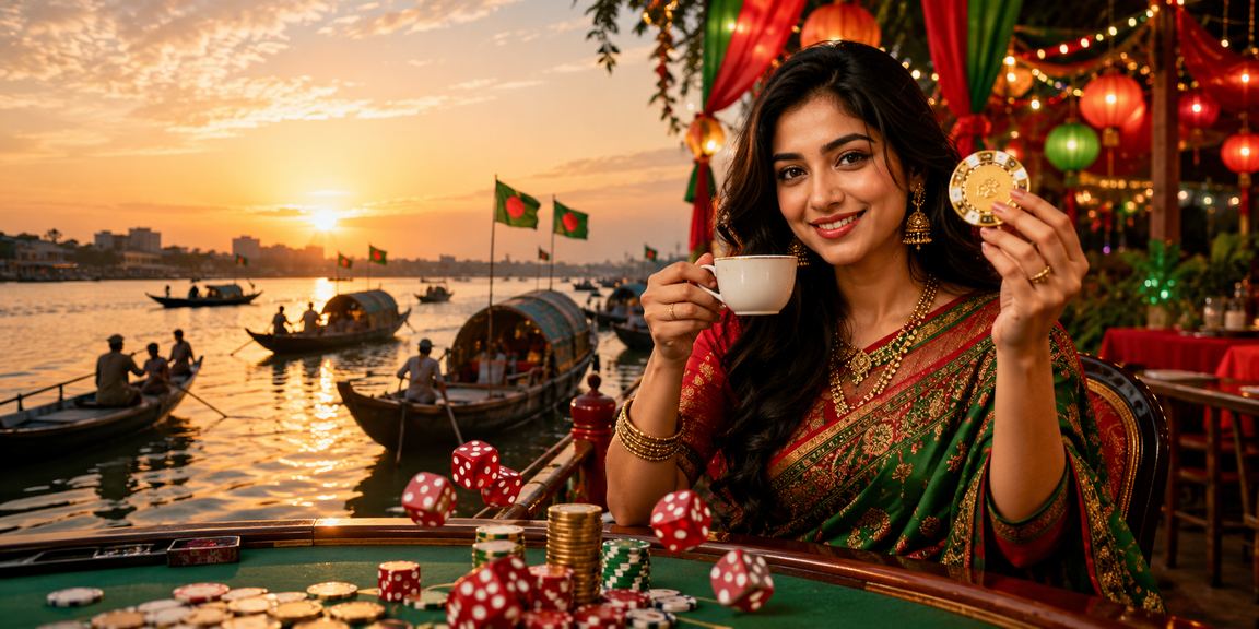 বরিশালের ডাইস গেম বাজির রং তুলনায় খেলা